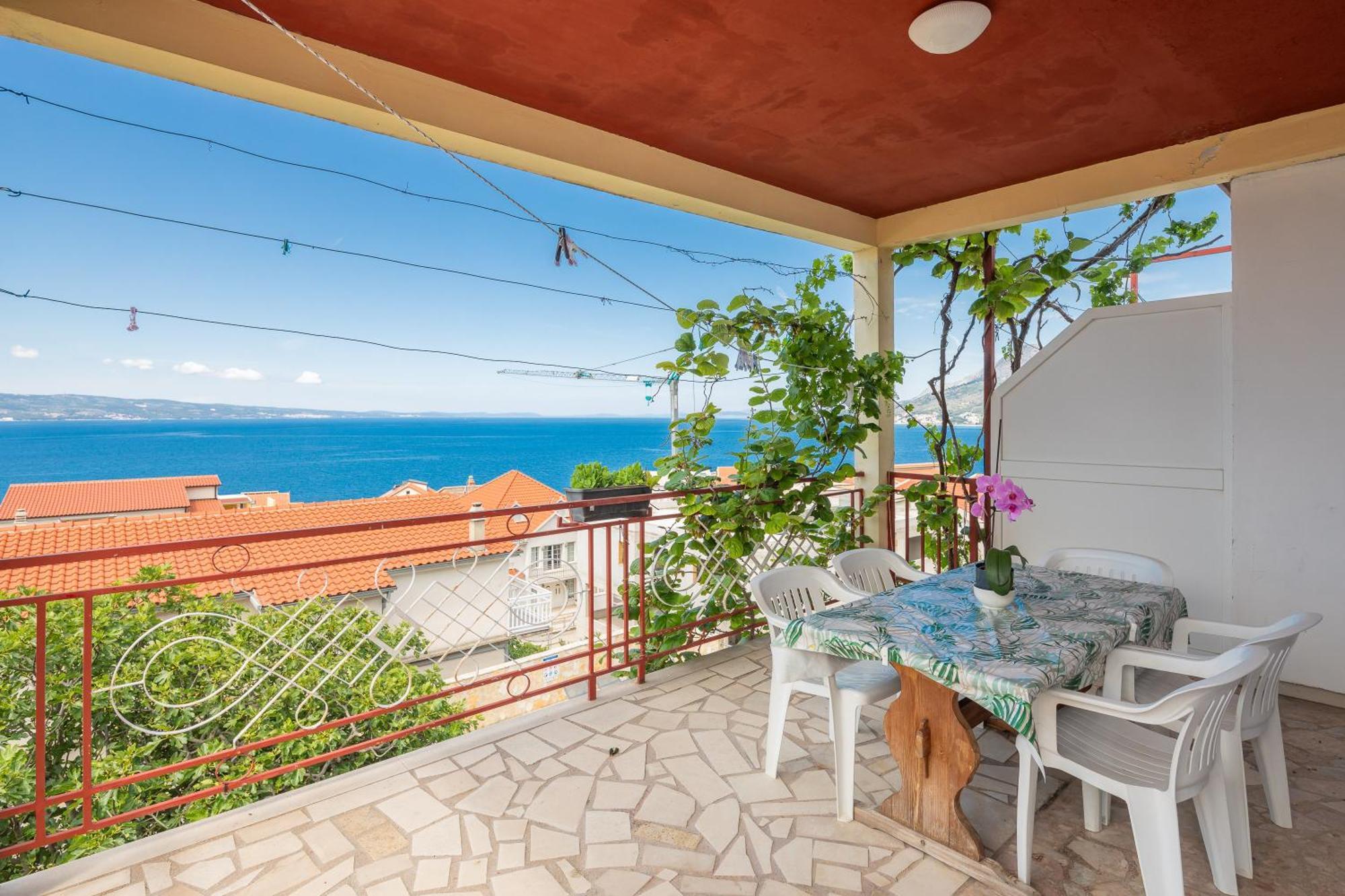Apartments Roza Omiš Dış mekan fotoğraf